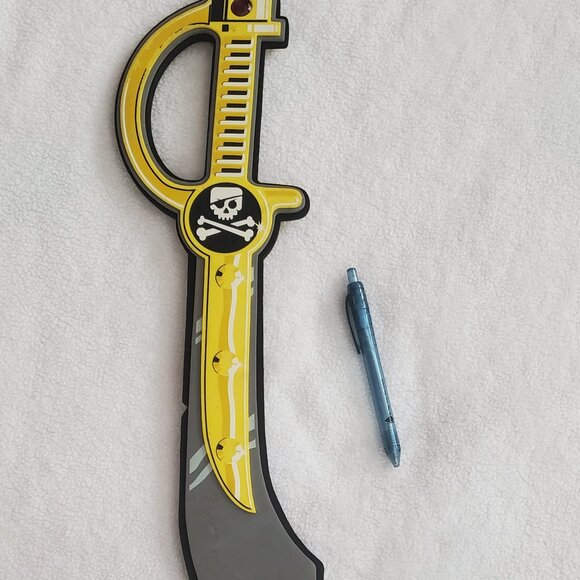 RARE Lego Land 20” Foam Pirate Sword Atlantis - Picture 1 of 8